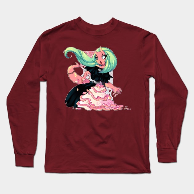 Oni cake Long Sleeve T-Shirt by Yukipyro